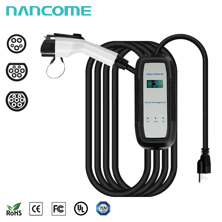 Portable EV Charger with Plug