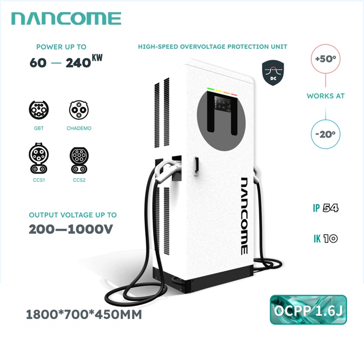 60kw-240kw Dc Fast Charger
